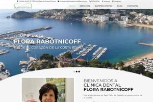 Clinica Dental Flora Rabotnicoff - Sant Feliu de Guíxols - Blog - Estrenamos nueva web
