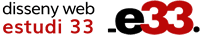 Disseny web Estudi 33